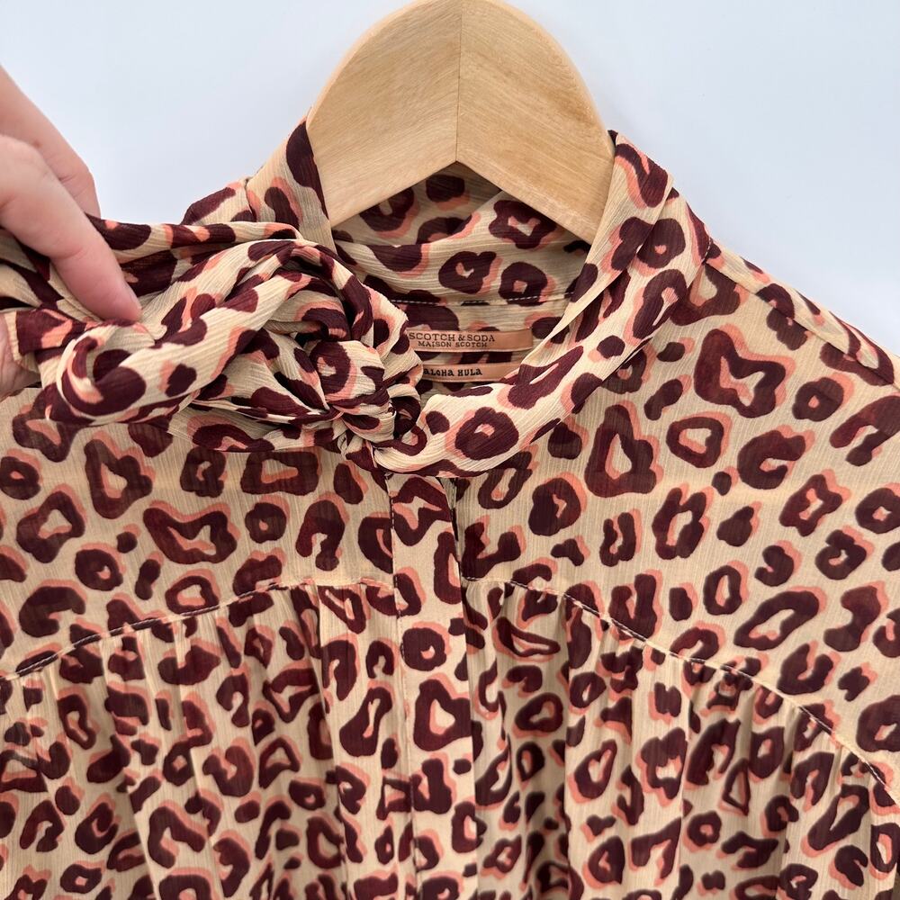 SCOTCH & SODA Aloha Hula Blouse // M - Picture 3 of 9